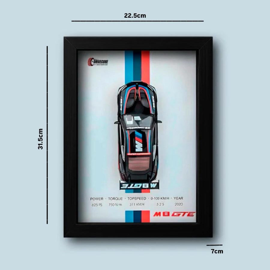 Cuadro diseño coche 3D